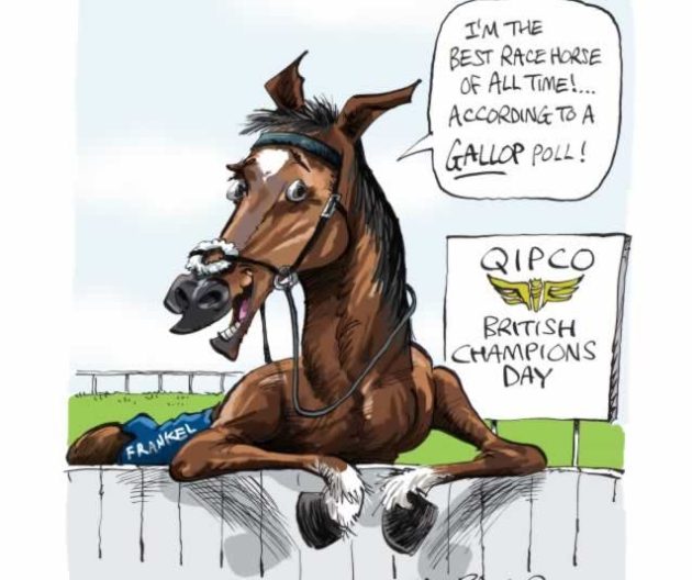 Frankel cartoon by Ian Baker