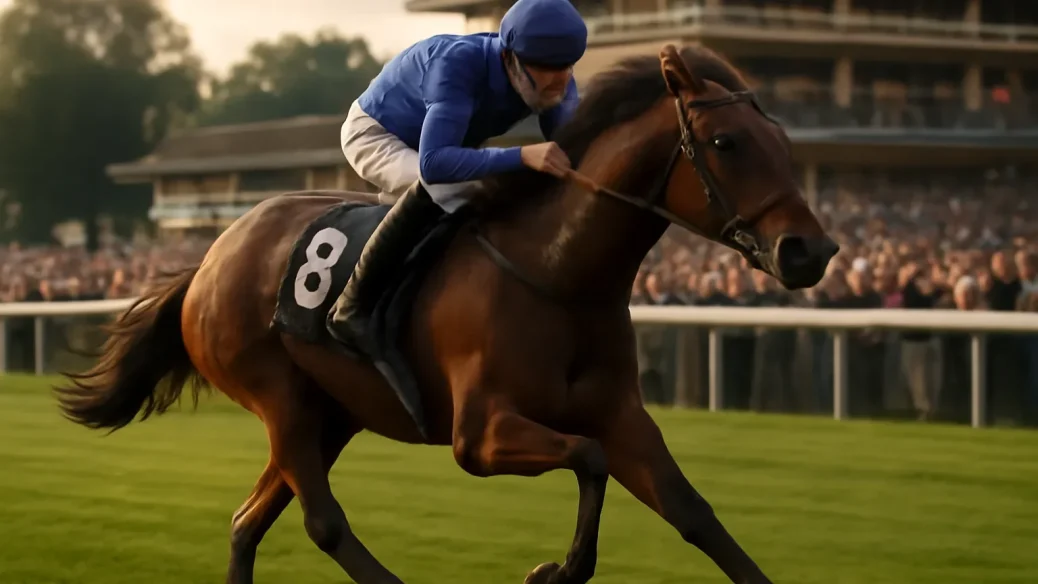 Editorial illustration for Blue Bolt asserts Group 1 credentials with Prix Rothschild success at Deauville