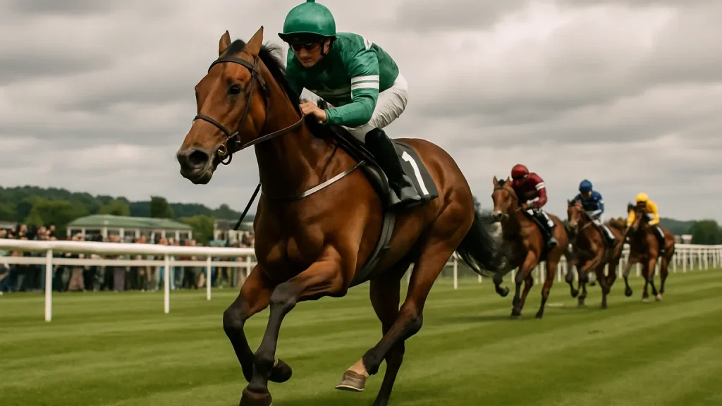 Editorial illustration for Minaun View makes all to record third winner at Gowran Park