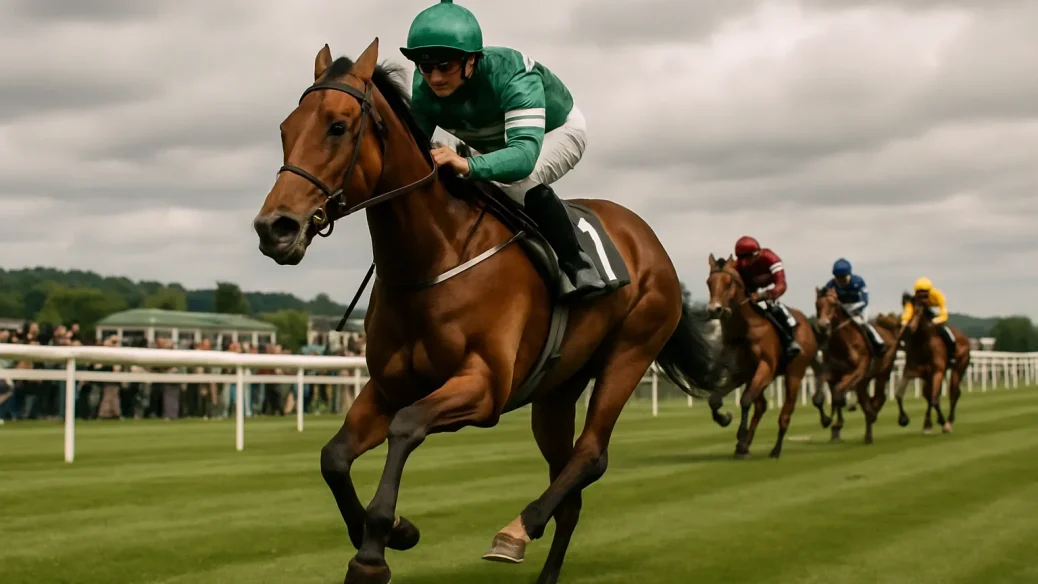 Editorial illustration for Minaun View makes all to record third winner at Gowran Park