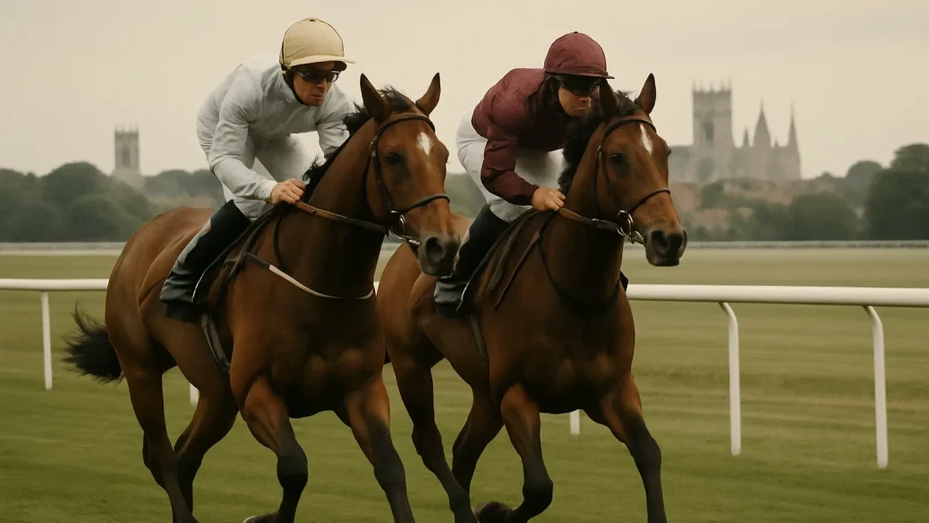 Editorial illustration for Ombudsman and Constitution River set for Juddmonte International showdown at York