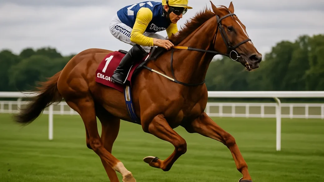 Editorial illustration for Connections weigh up Baden‑Baden return for Goliath after Ascot bid