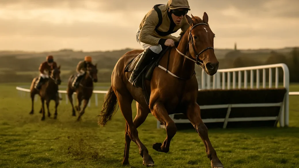 Editorial illustration for Rambo rallies late to land Tramore maiden hurdle