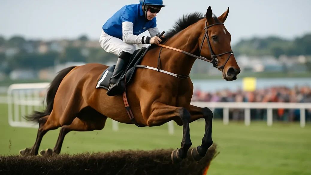 Editorial illustration for Kasper Hauser makes promising start over fences at Tramore