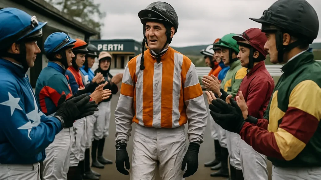 Editorial illustration for Brian Hughes reaches 2,000 National Hunt winners with double at Perth
