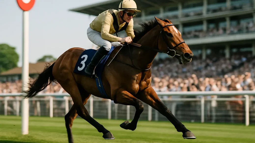 Editorial illustration for Varian recalls Postponed’s gritty York success as attention turns to Ebor week