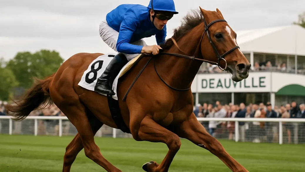 Editorial illustration for Rayif returns to top form in Prix Jacques le Marois and emerges as QEII candidate