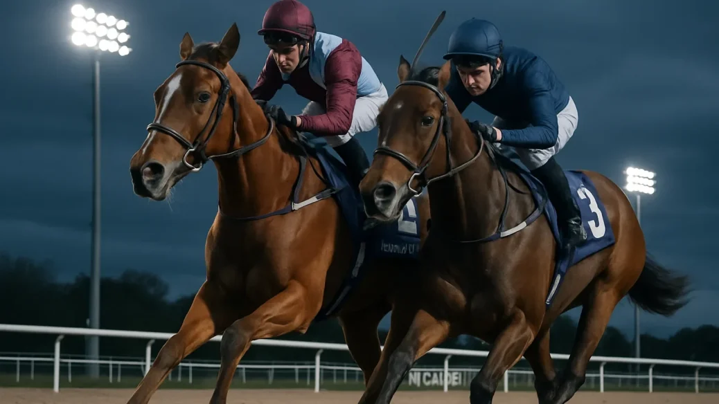 Editorial illustration for Spirited Gesture and Angel In My Heart set for key clash at Newcastle