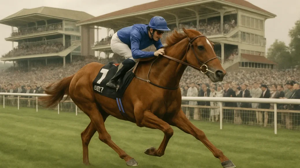 Editorial illustration for Notable Speech returns to top level with City of York Stakes success
