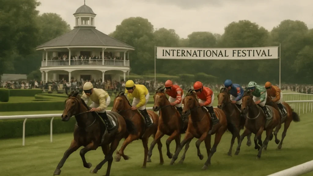 Editorial illustration for Deauville stars underline festival form as summer cards mirror Ascot storylines