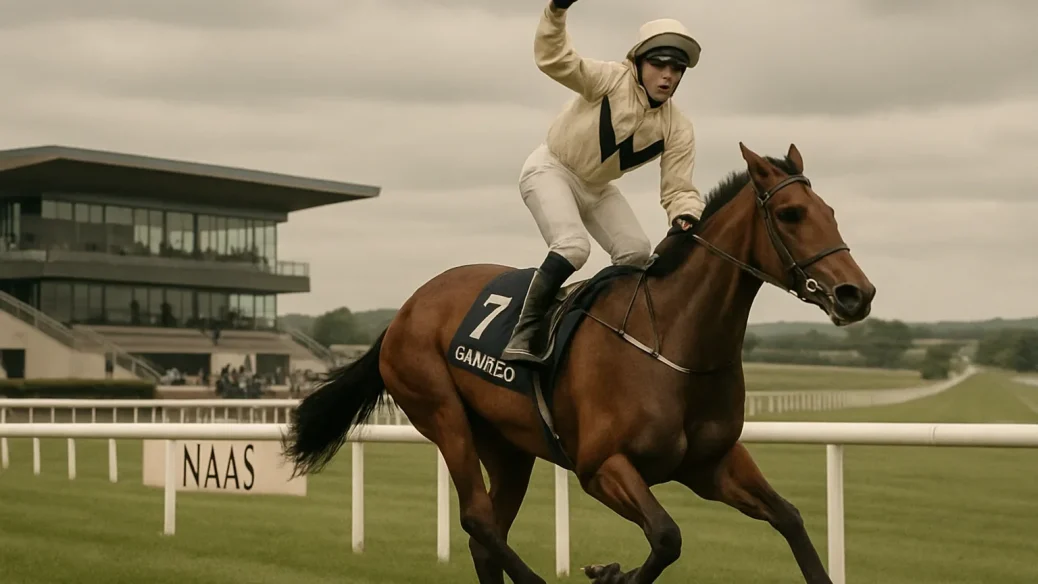 Editorial illustration for Chantez reverses form to land Ballyogan Stakes at Naas