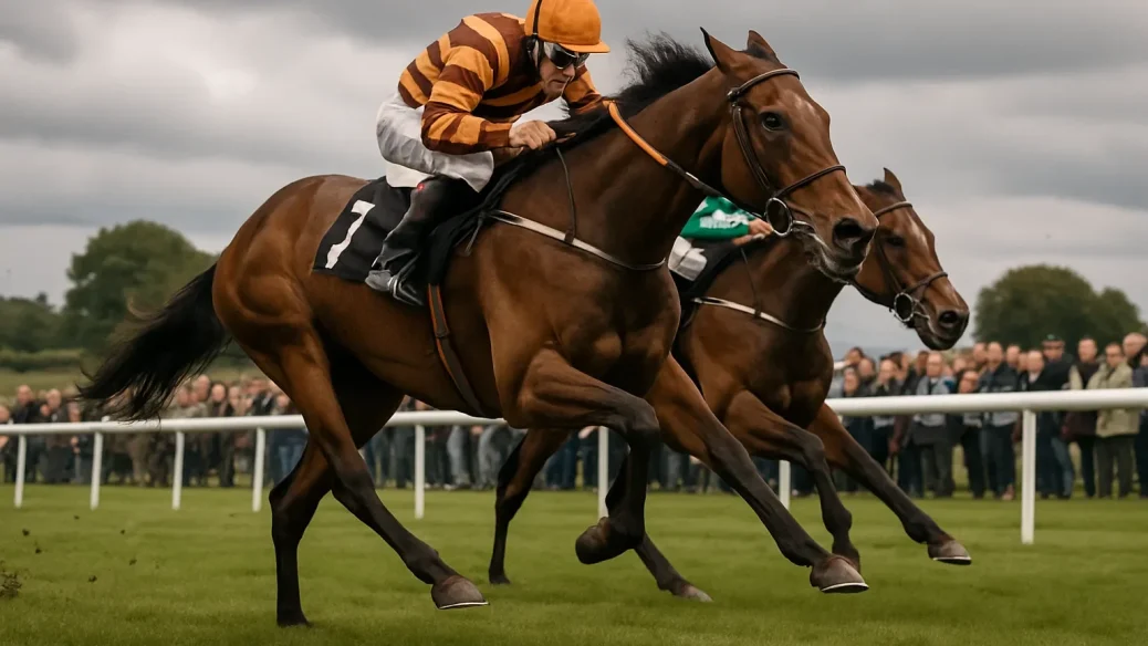 Editorial illustration for Avec Grand Plaisir gives Whelan family a memorable Navan success