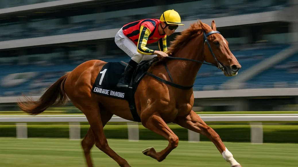Editorial illustration for Hong Kong champion Romantic Warrior retired after leg issue