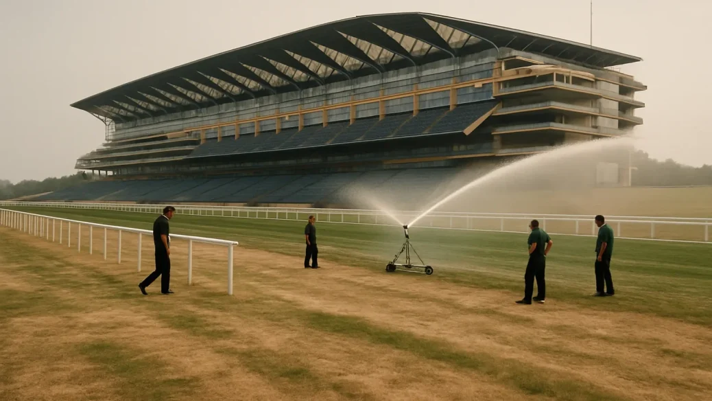 Editorial illustration for BHA weighs up contingency plans as summer drought clouds autumn jumps calendar