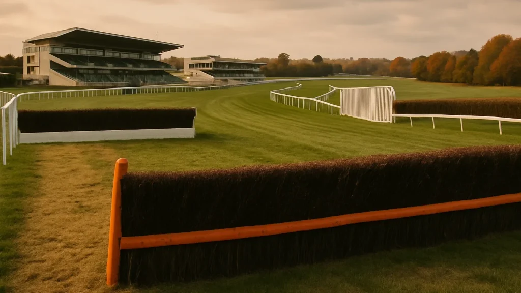 Editorial illustration for Chepstow’s Welsh Racing Festival to run without chases after dry summer