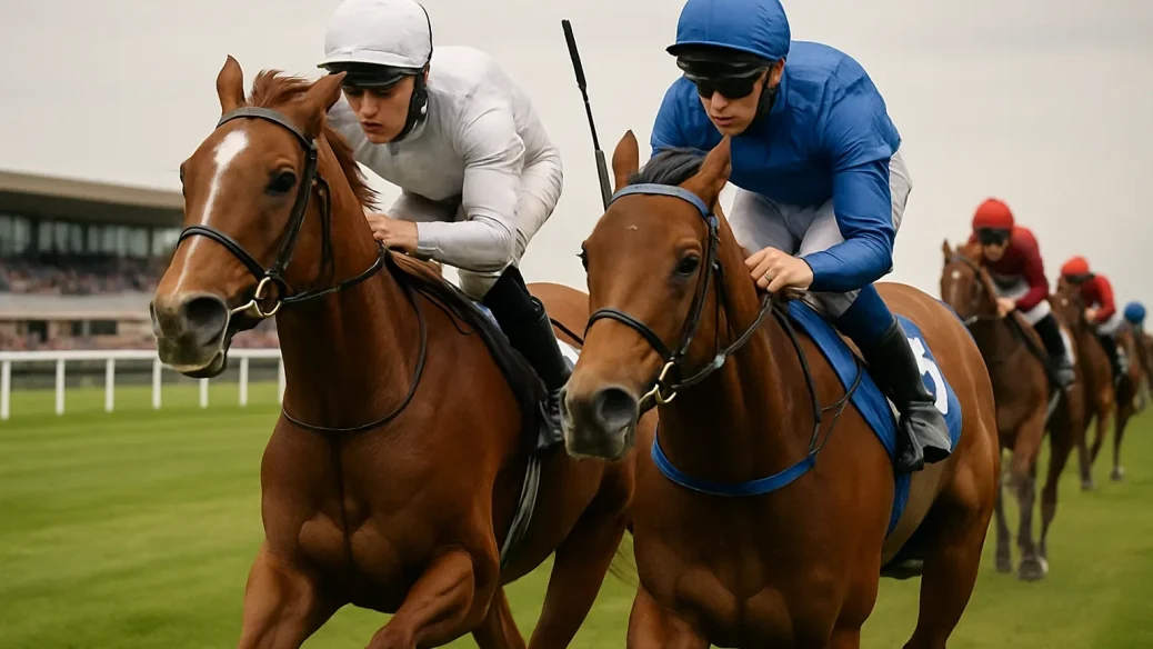 Editorial illustration for Zhuri and high-priced sibling Never An Angel headline Yarmouth card