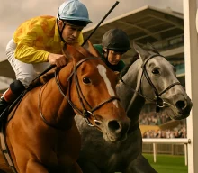 Alphonse Le Grande doubles up in a dramatic Cesarewitch photo-finish at Newmarket