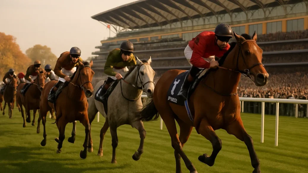 Editorial illustration for Calandagan set to defend Champion Stakes as a high-quality Ascot field lines up