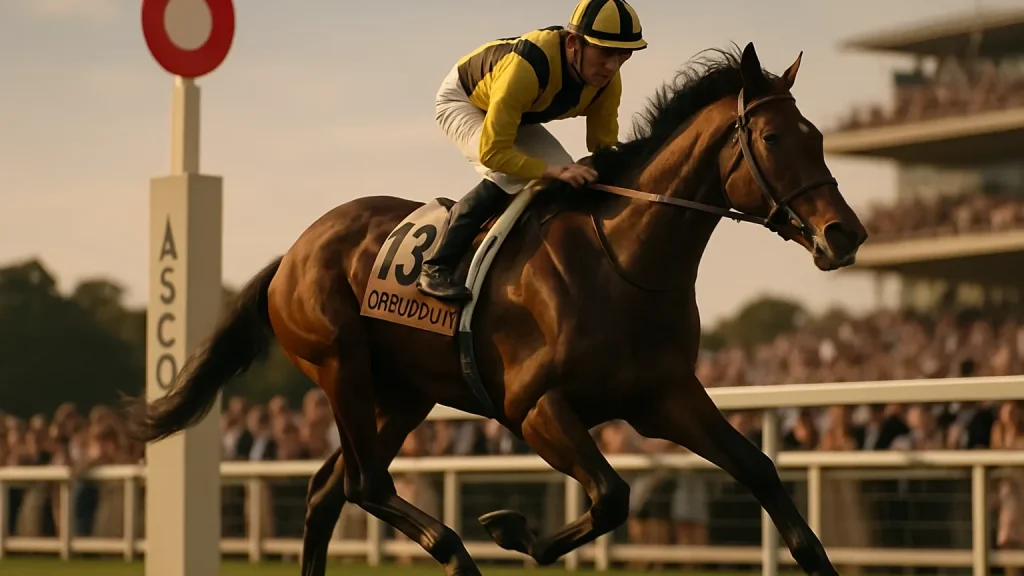 Editorial illustration for Ombudsman being aimed at Breeders’ Cup after Champion Stakes success