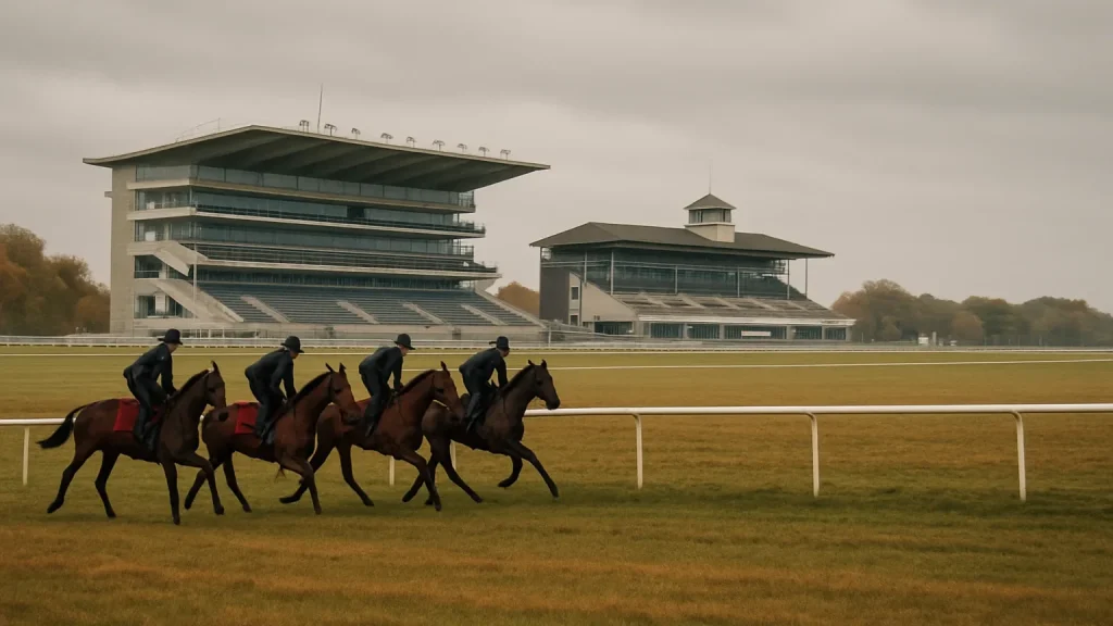 Editorial illustration for O’Brien Dominates Futurity Trophy Entries as Doncaster Prepares for Season Finale